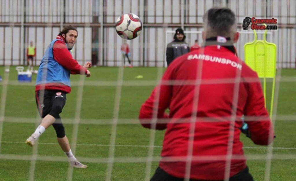 Samsunspor'da Neşeli Antrenman - Resim 9