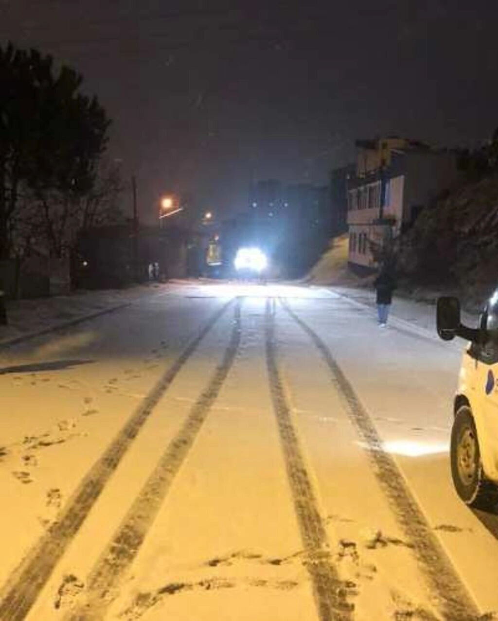 Canik'te yollara tuzlama yapıldı - Resim 2