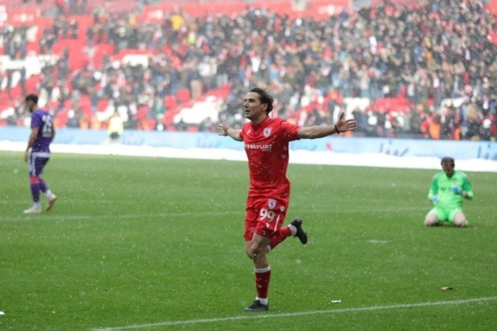 Samsunspor Afyonspor maçı fotoğrafları - Resim 14