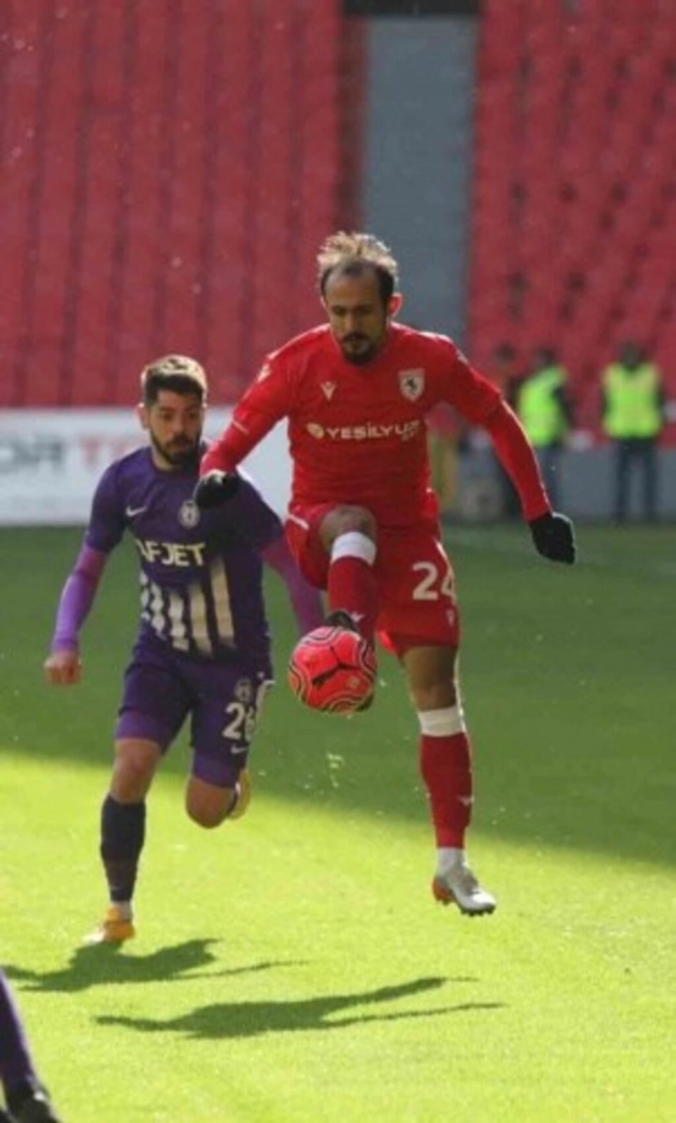 Samsunspor Afyonspor maçı fotoğrafları - Resim 16