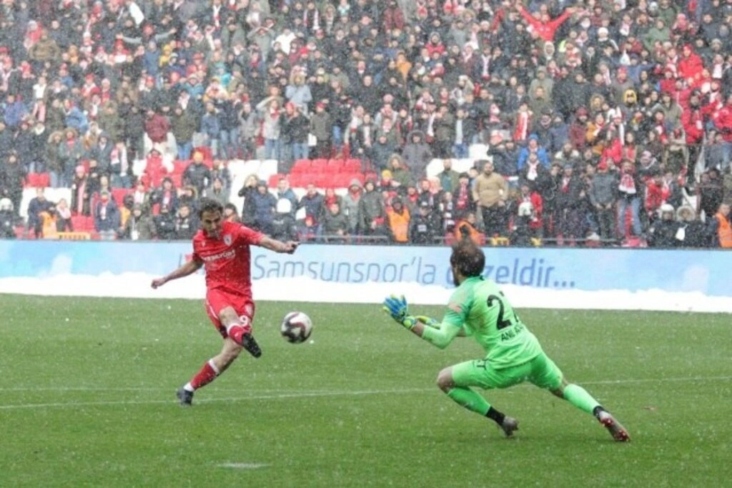 Samsunspor Afyonspor maçı fotoğrafları - Resim 19
