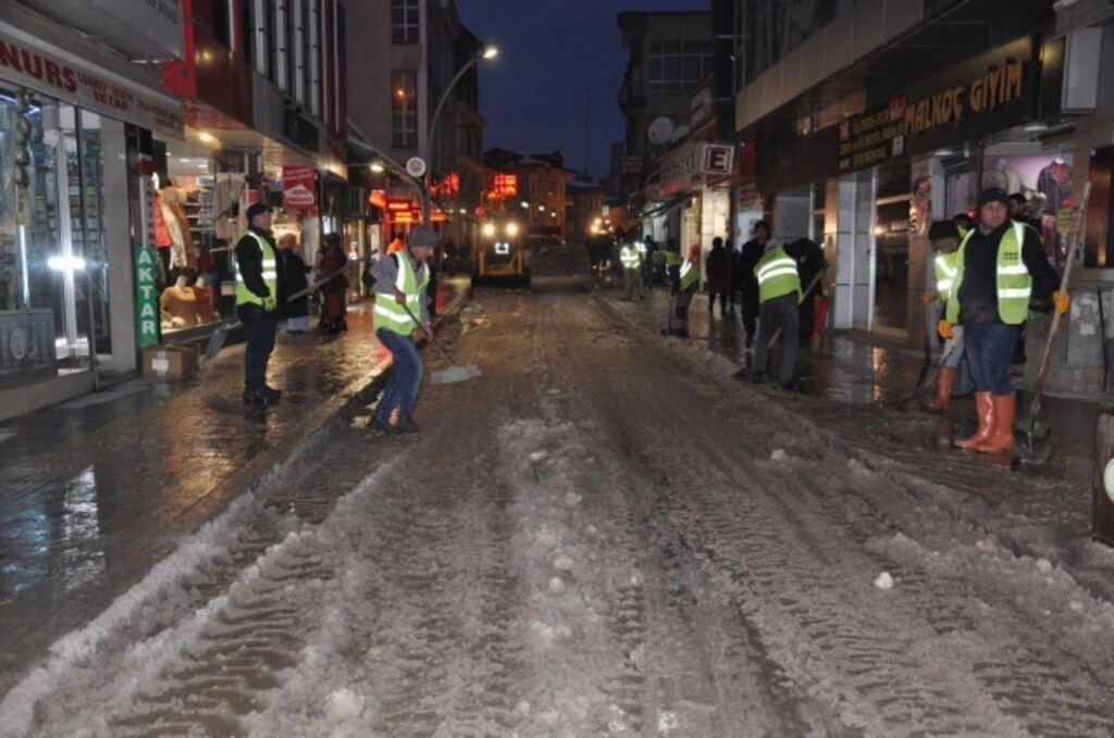 Terme'nin Güzel İnsanlarından Karla Mücadele Çalışmalarına Takdir - Resim 8