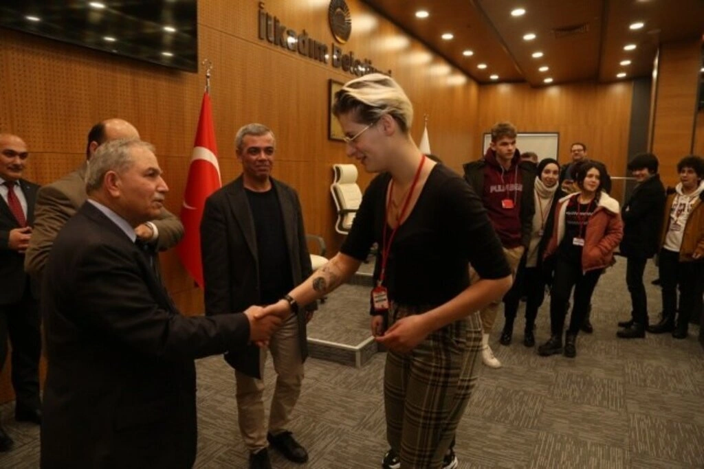 Başkan Demirtaş Yabancı Öğrencilere İlkadım'ı Anlattı - Resim 10