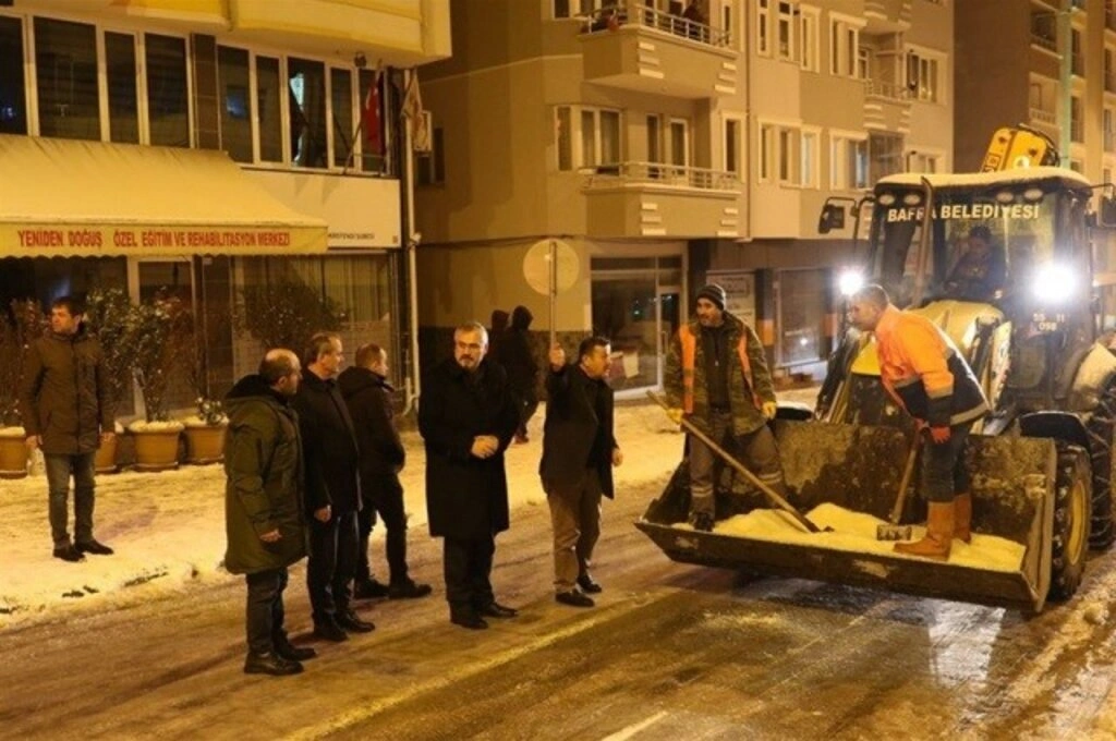 Bafra'da Karla Savaş - Resim 22