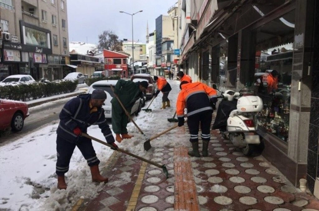 Bafra'da Karla Savaş - Resim 23