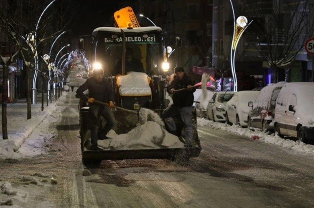 Bafra'da Karla Savaş - Resim 17
