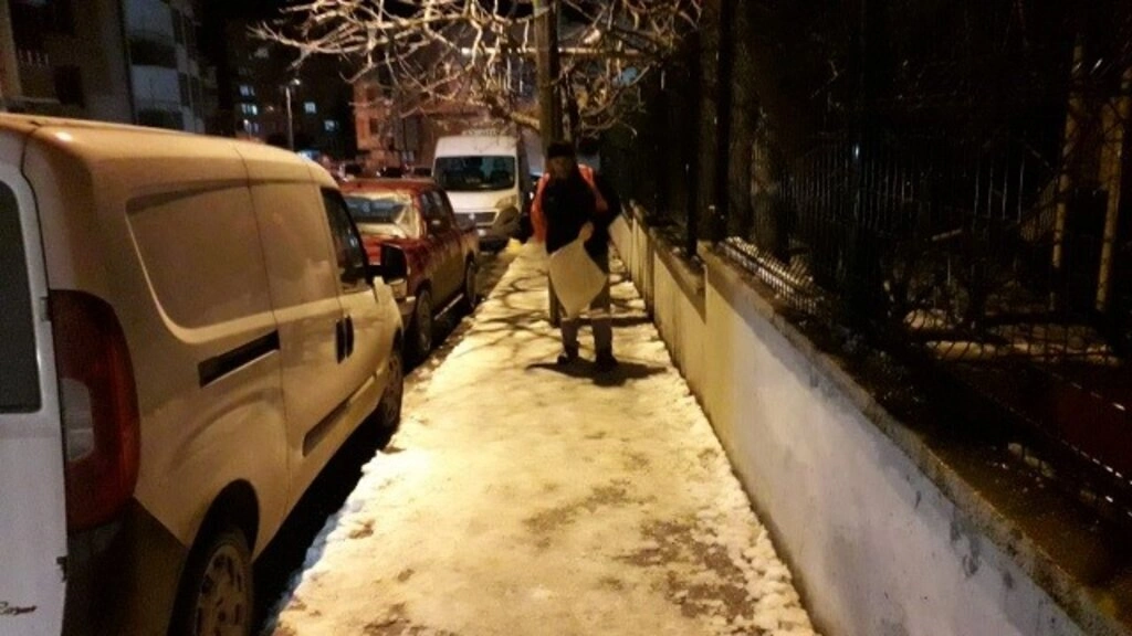 Bafra'da Karla Savaş - Resim 24