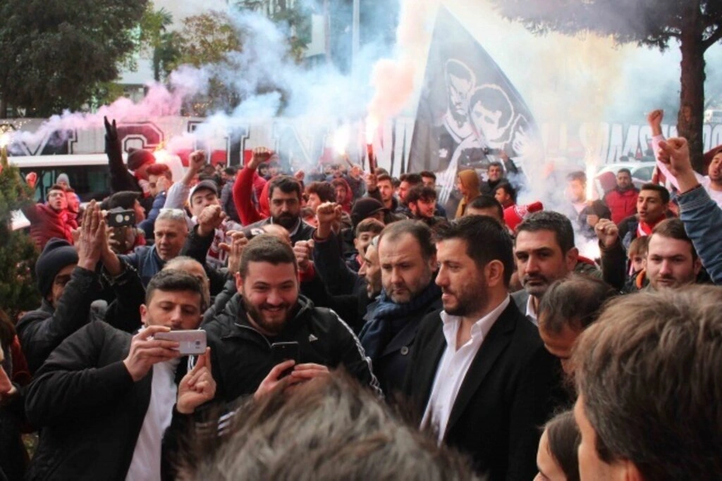 Üniversiteli Samsunsporlular Derneği'nde (ÜSD) coşkulu açılış - Resim 4