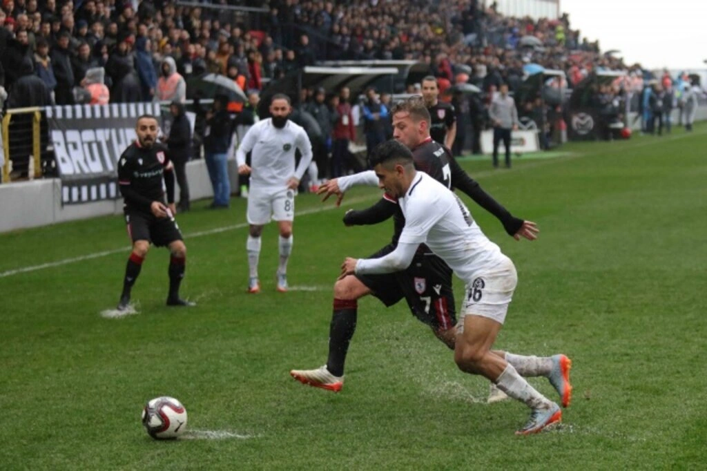 Samsunspor Manisa FK Maçtan Görüntüler - Resim 9