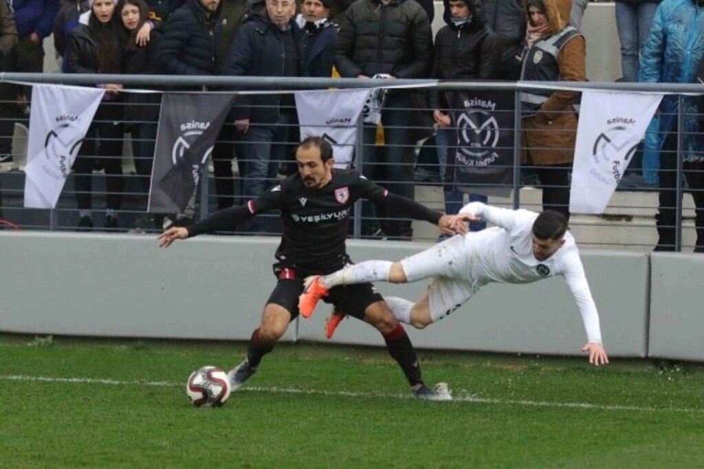 Samsunspor Manisa FK Maçtan Görüntüler - Resim 12