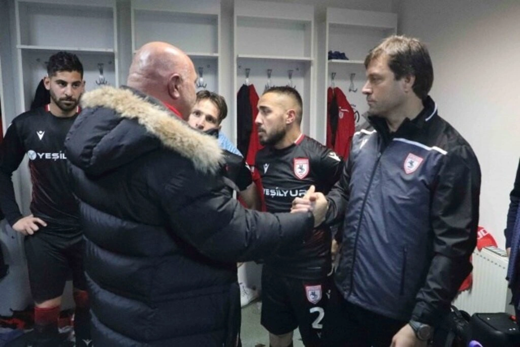 Samsunspor Manisa FK Maçtan Görüntüler - Resim 16