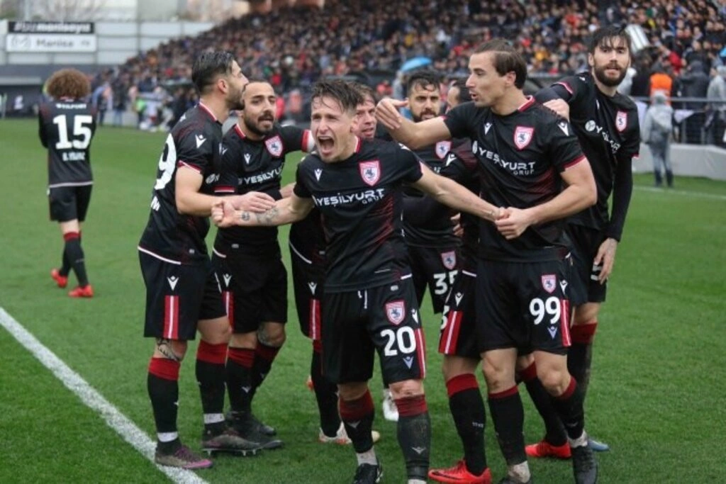 Samsunspor Manisa FK Maçtan Görüntüler - Resim 18