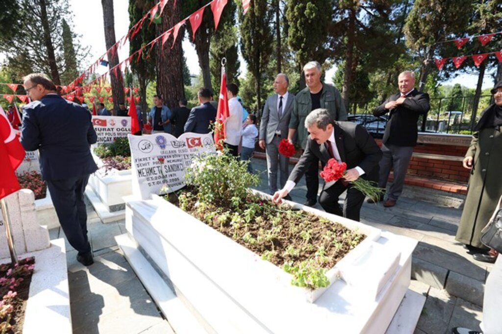 Samsun'da Zafer Bayramı'nda Şehitler Unutulmadı!