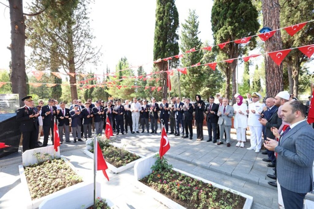 Samsun'da Zafer Bayramı'nda Şehitler Unutulmadı!