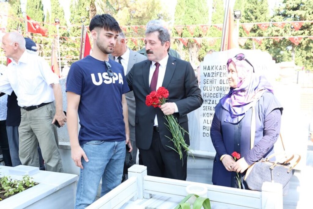 Samsun'da Zafer Bayramı'nda Şehitler Unutulmadı!