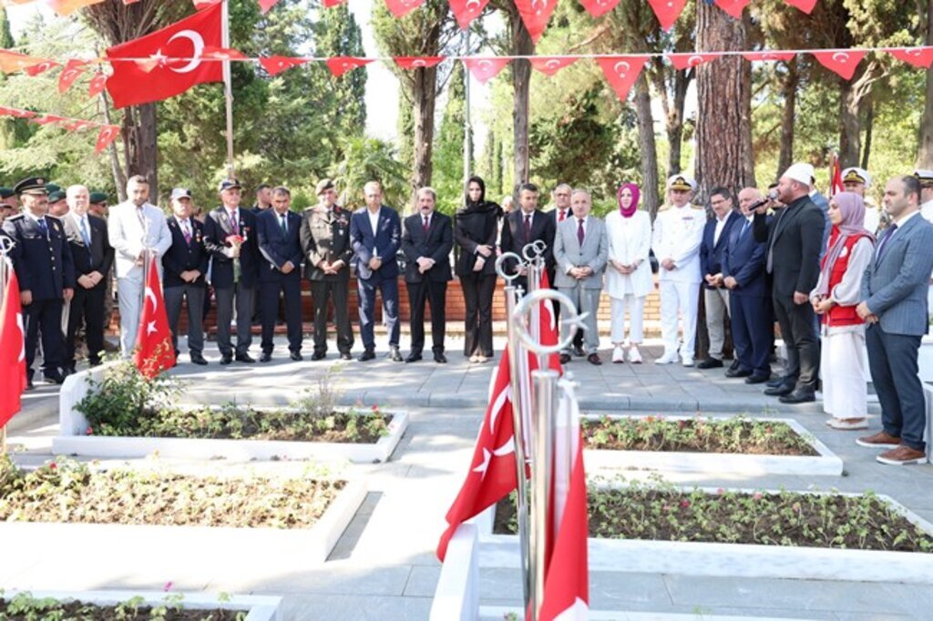 Samsun'da Zafer Bayramı'nda Şehitler Unutulmadı!