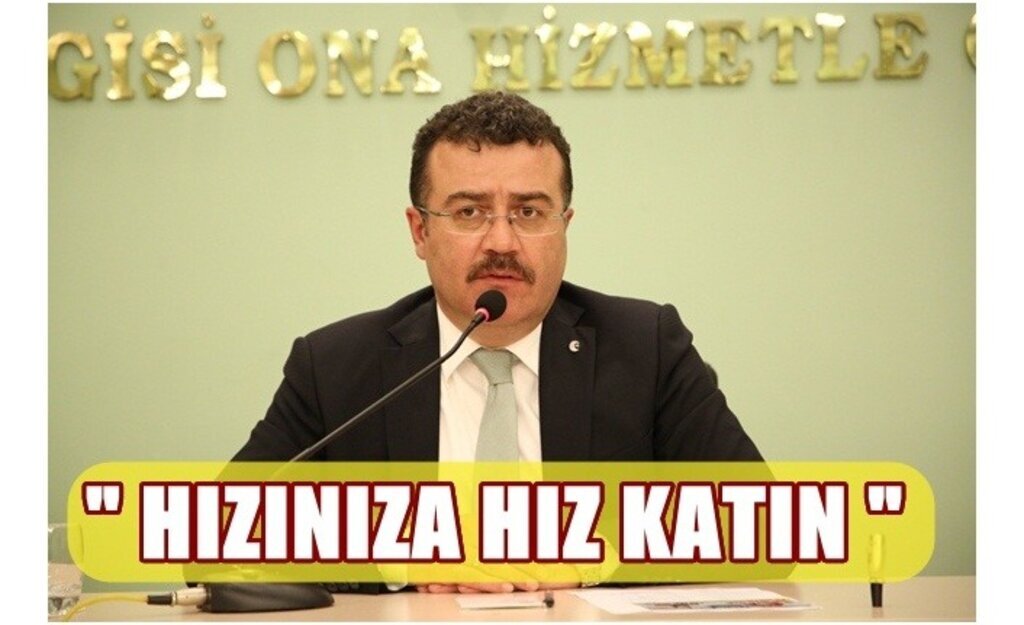Başkan Taşçı’dan müdürlere, Hızınıza Hız Katın...