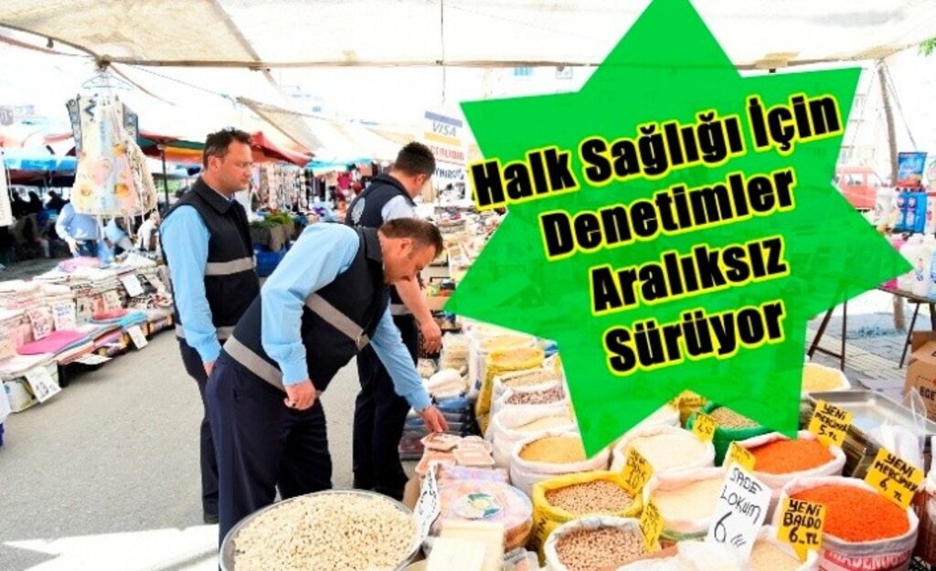Tekkeköy Zabıta Ekipleri Pazar Denetiminde