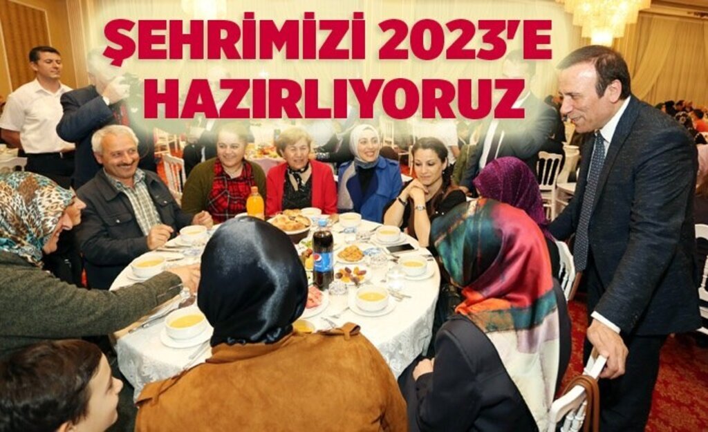 Canik ailesi iftarda buluştu