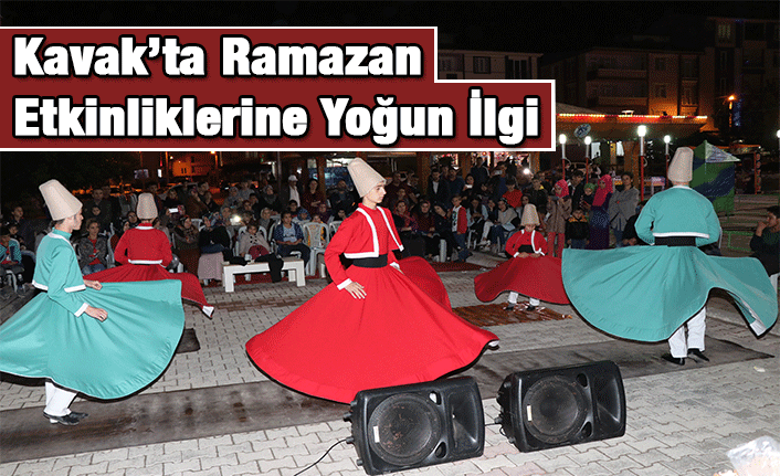 Kavak'ta Ramazan Etkinliklerine Yoğun İlgi