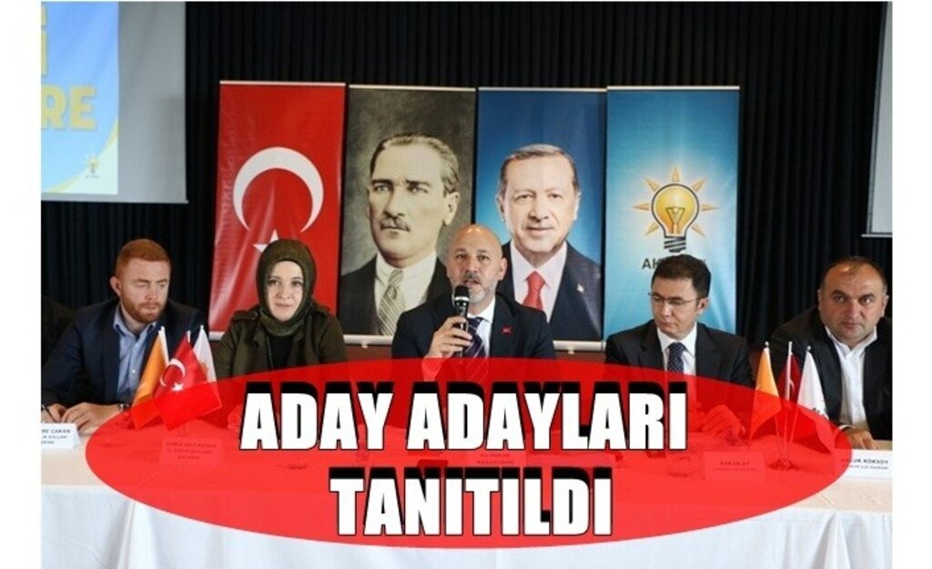 Samsun Milletvekili Aday Adayları Tanıtıldı