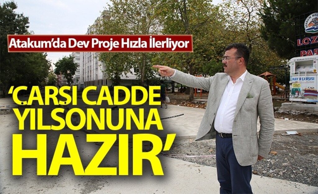 Atakum’da dev proje yılsonuna hazır!