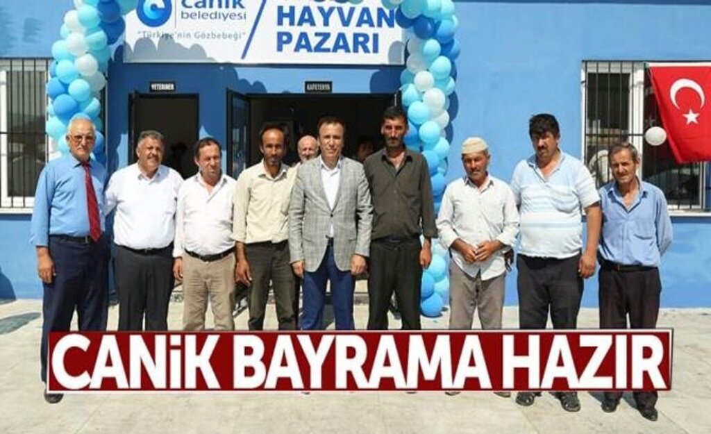 Canik bayrama hazır