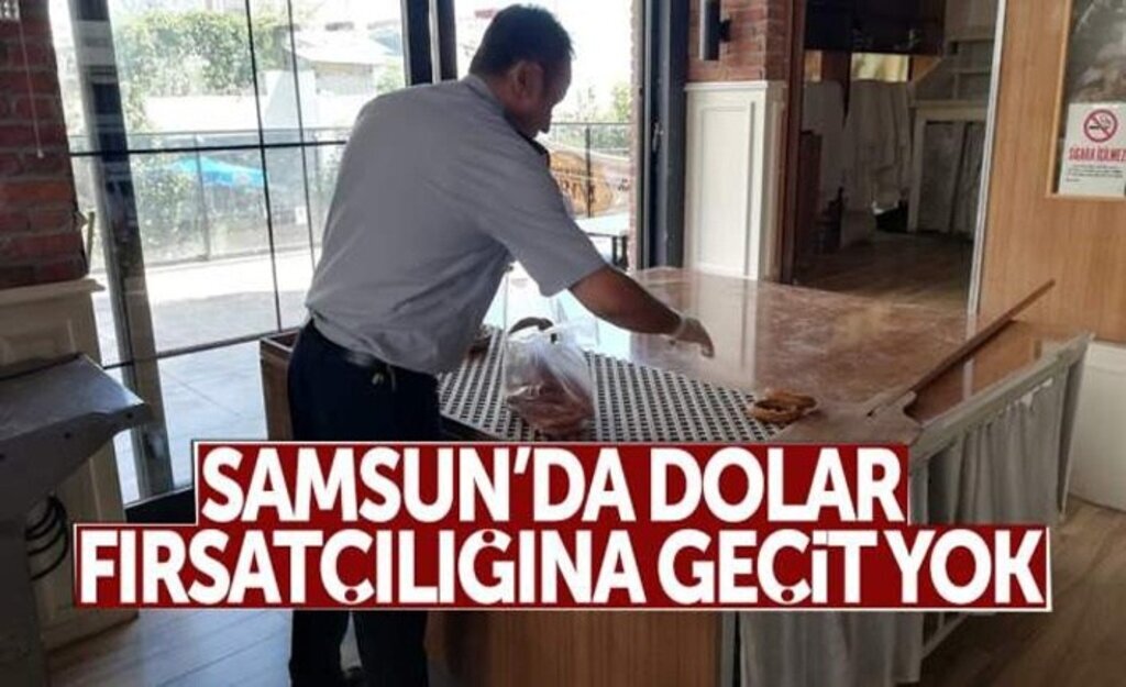 Samsun'da dolar fırsatçılığına geçit yok