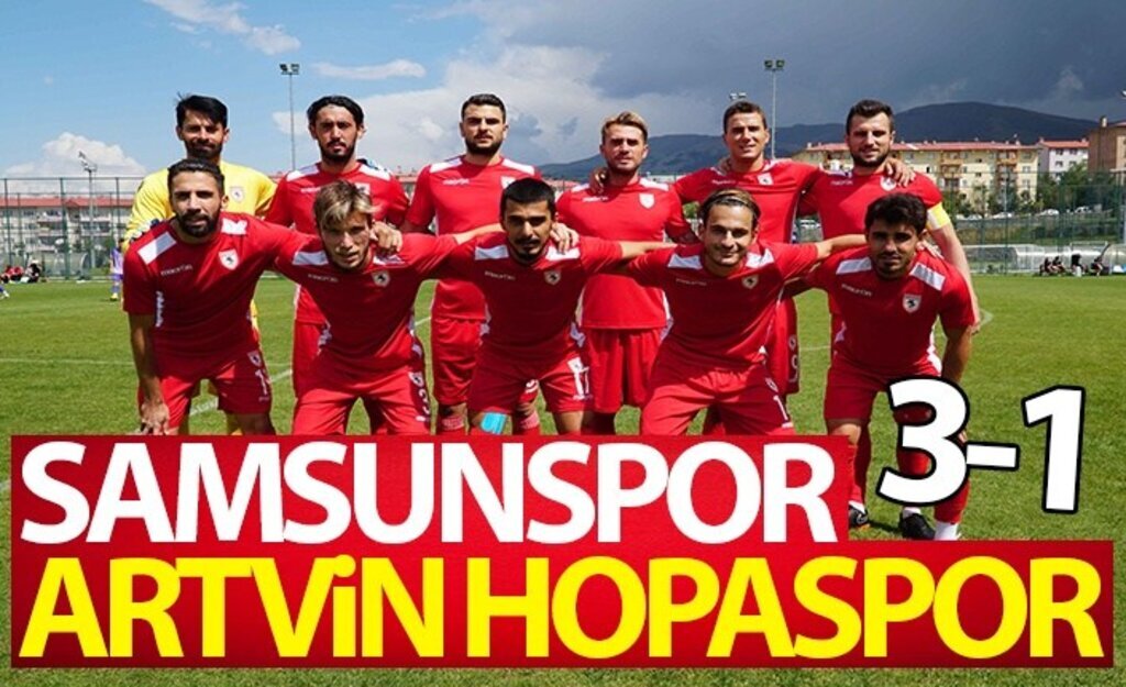 Samsunspor 3-1 Artvin Hopaspor (Maç sonucu)