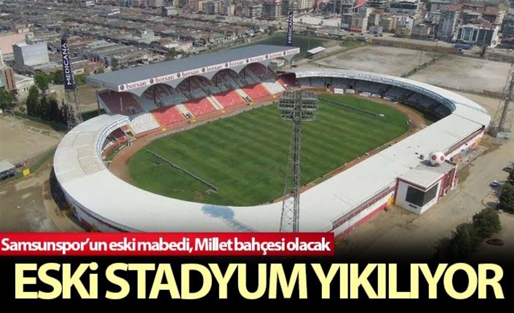 Samsunspor'un eski mabedi, Millet Bahçesi olacak