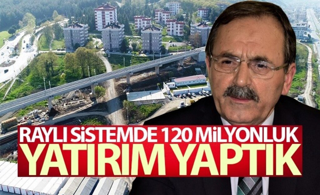 Başkan Şahin: Raylı Sistemde 120 Milyonluk Yatırım Yaptık