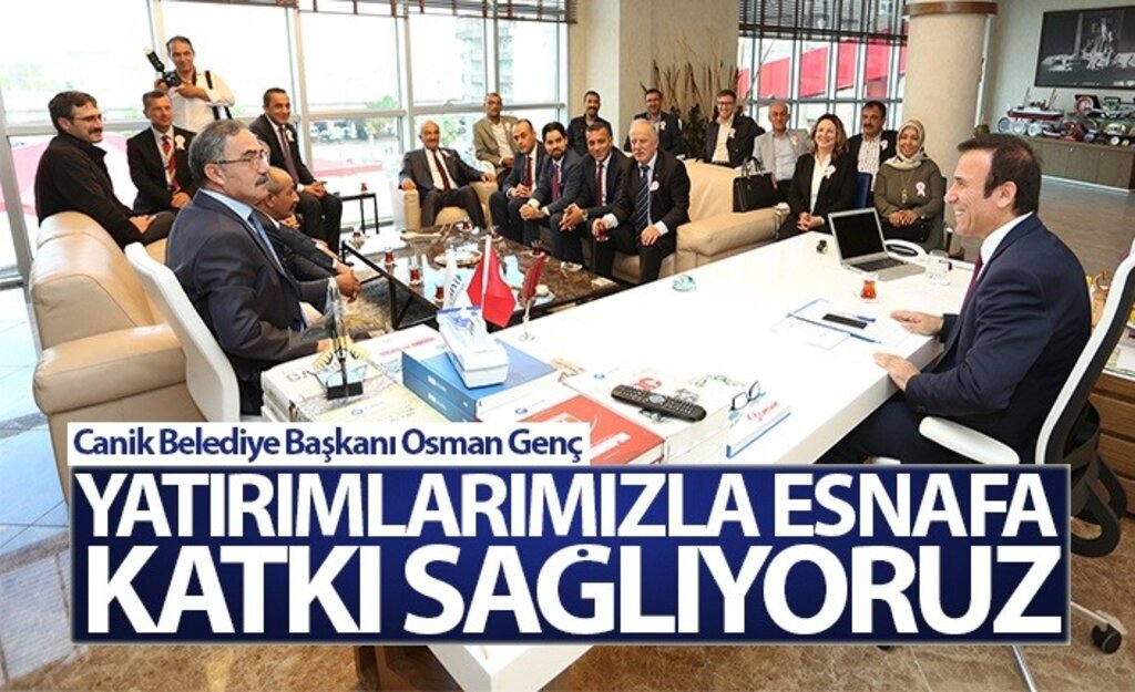 Genç: Yatırımlarımızla esnafa katkı sağlıyoruz