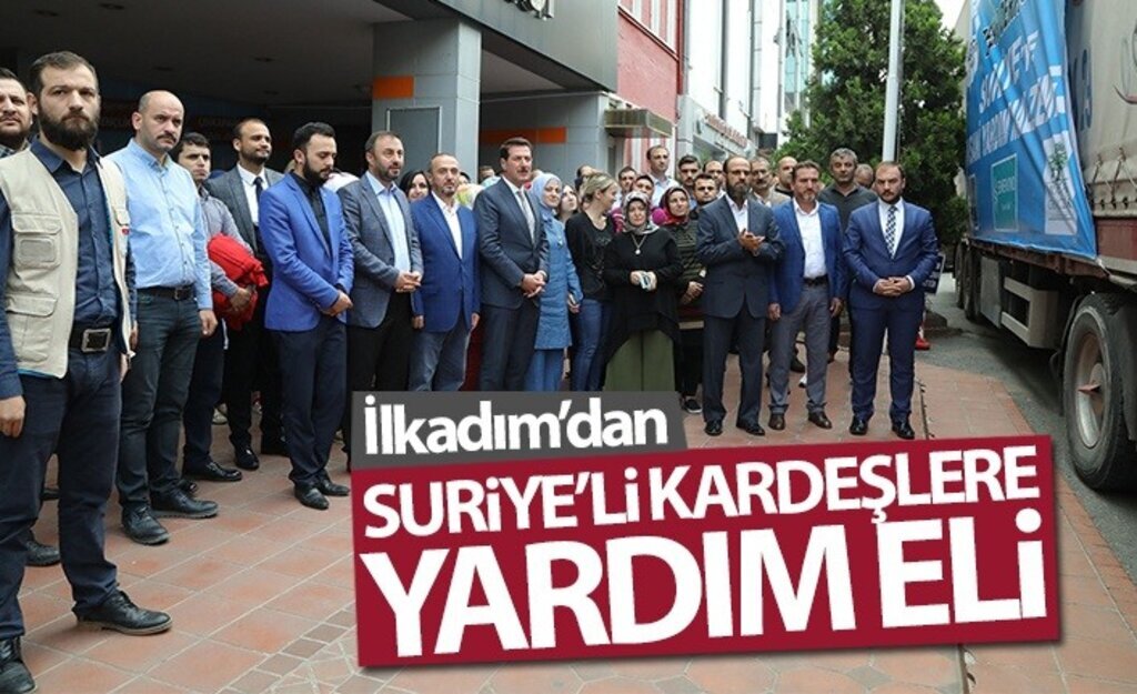 İlkadım'dan Suriyeli Kardeşlere Yardım Eli