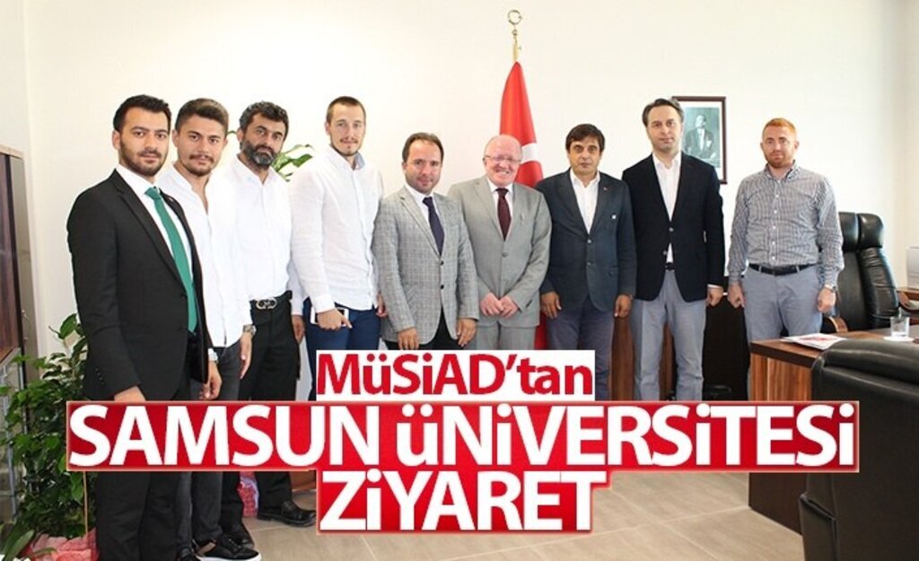 MÜSİAD'tan Samsun Üniversitesine Ziyaret