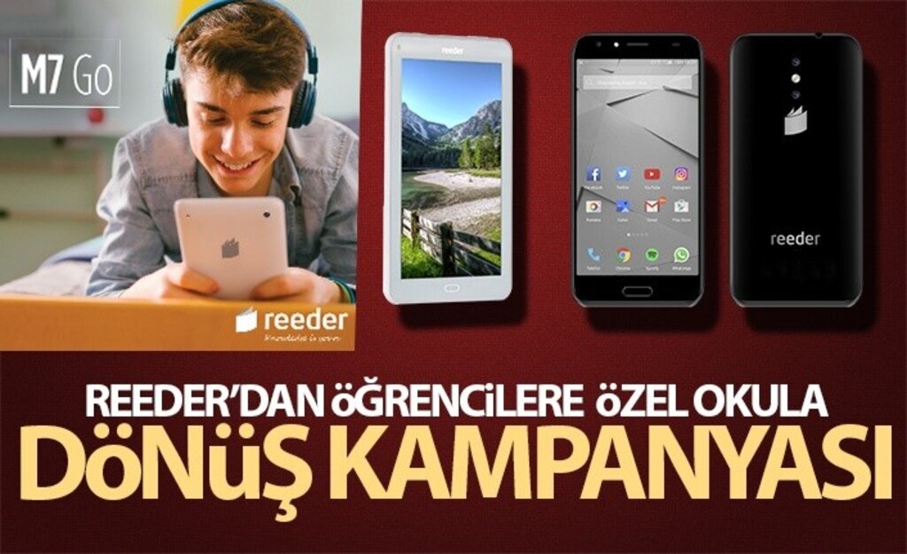 Reeder’dan öğrencilere özel okula dönüş kampanyası