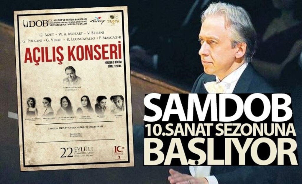 SAMDOB 10.Sanat Sezonuna Başlıyor