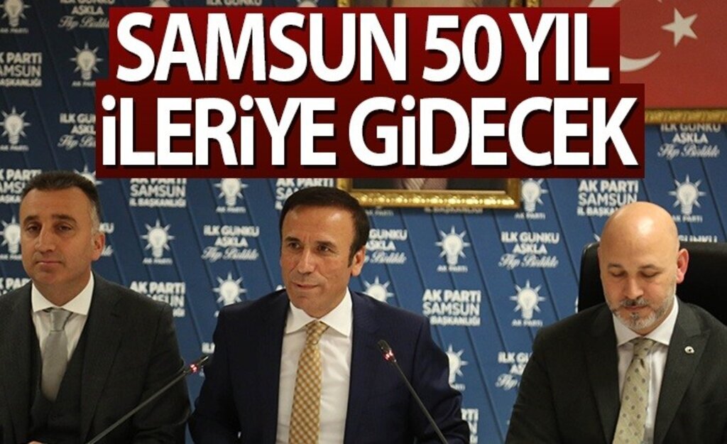 Başkan Genç'in Samsun'u öncü şehir yapacak projeleri hazır