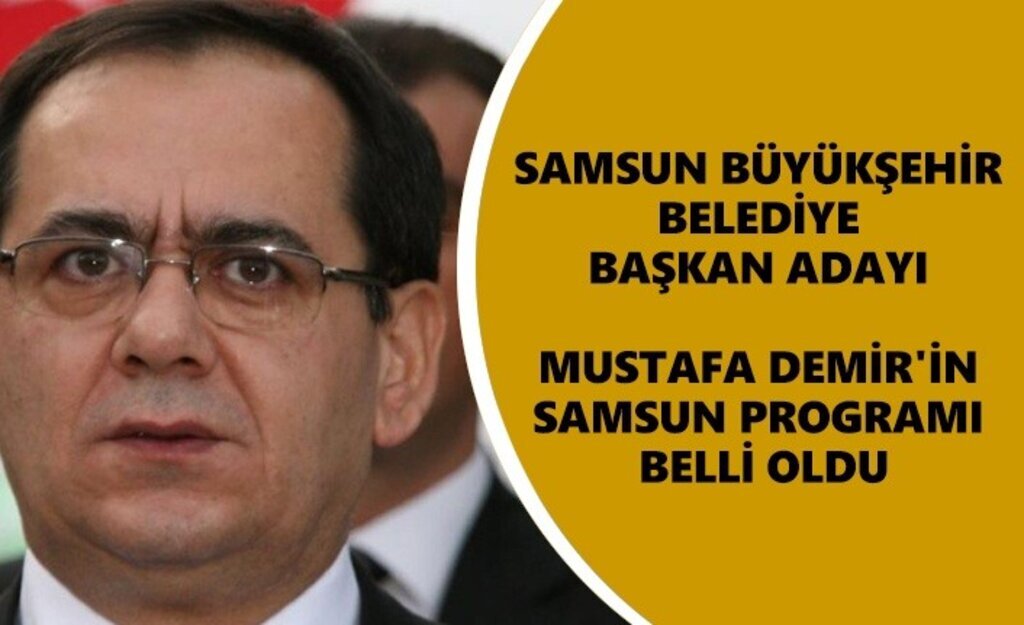 Mustafa Demir'e Havza'da karşılama yapılacak