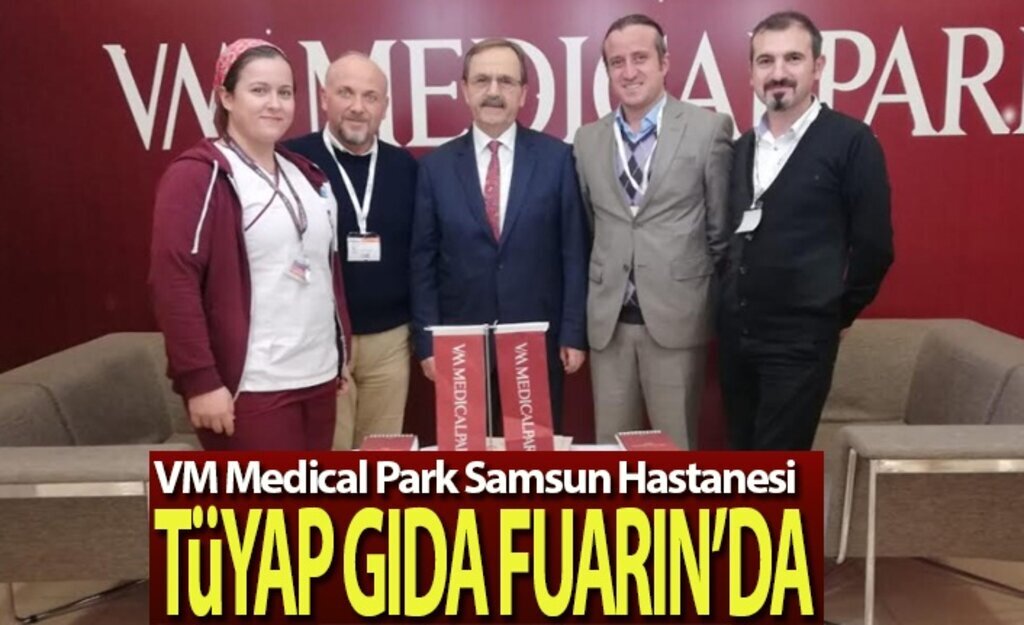 VM Medical Park Samsun Hastanesi standı TÜYAP'da ilgi gördü