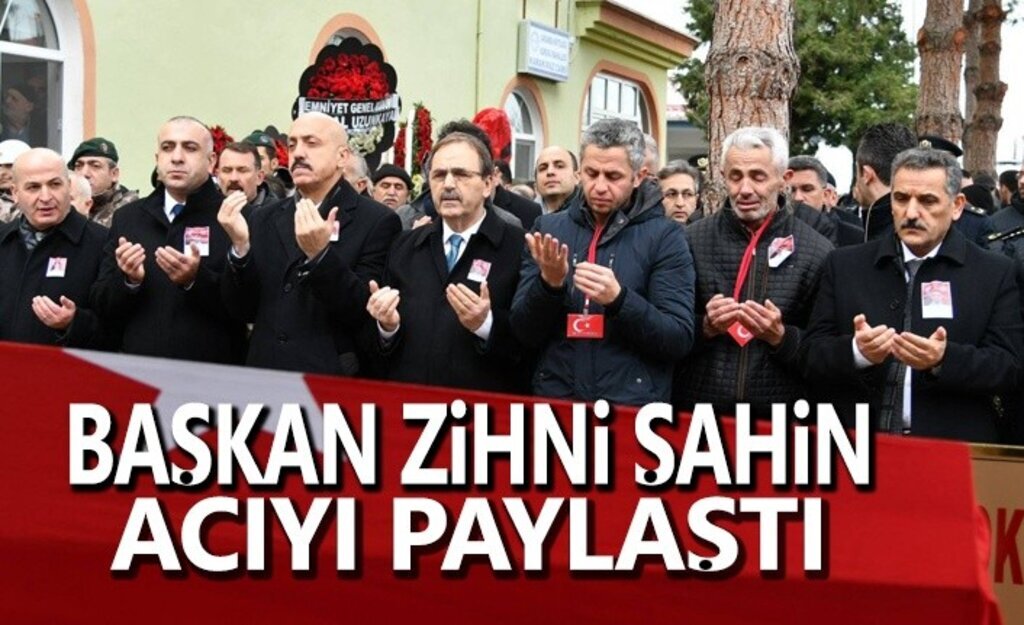 Başkan Zihni Şahin, acıyı paylaştı