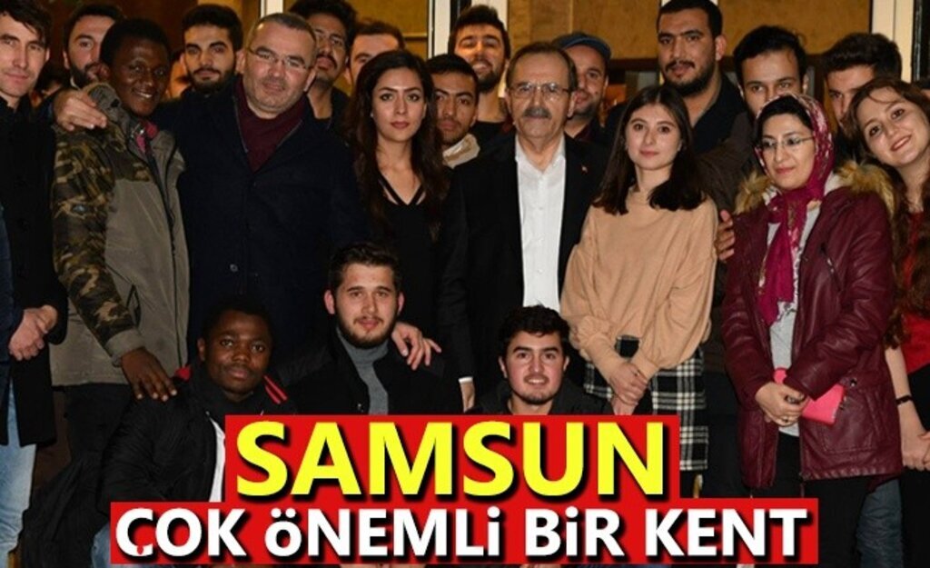 Başkan Zihni Şahin'den OMÜ'lü öğrencilere tavsiye