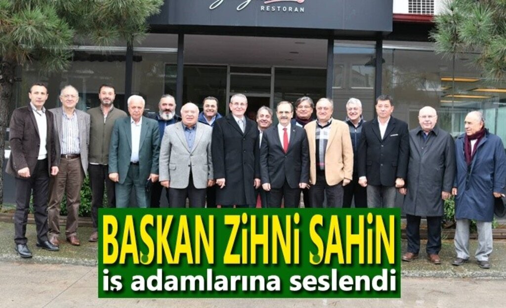 Başkan Zihni Şahin: Elimizi taşın altına koyduk