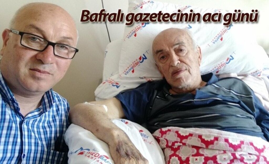 Gazeteci Abdullah Özdemir'in baba acısı