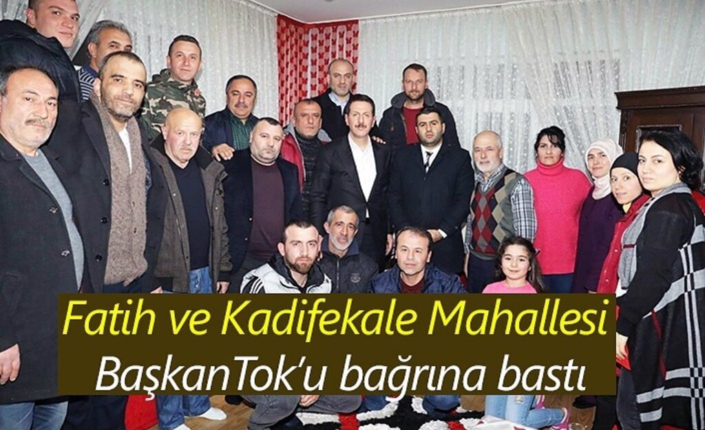 Başkan Erdoğan Tok, her mahallede coşku ile karşılanıyor