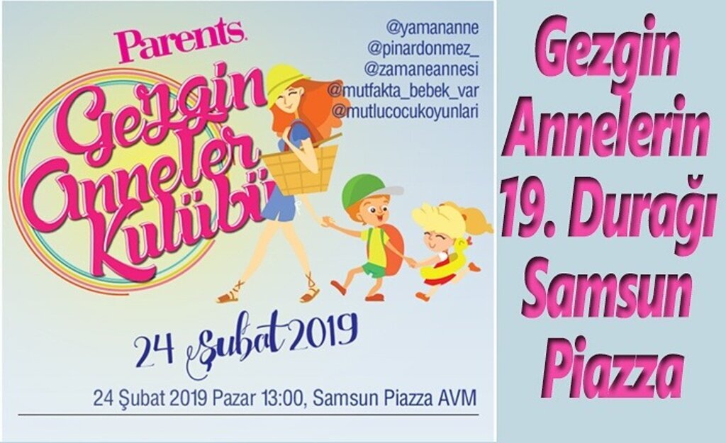 Gezgin Anneler Kulübü, Samsunlu Annelerle Buluşuyor