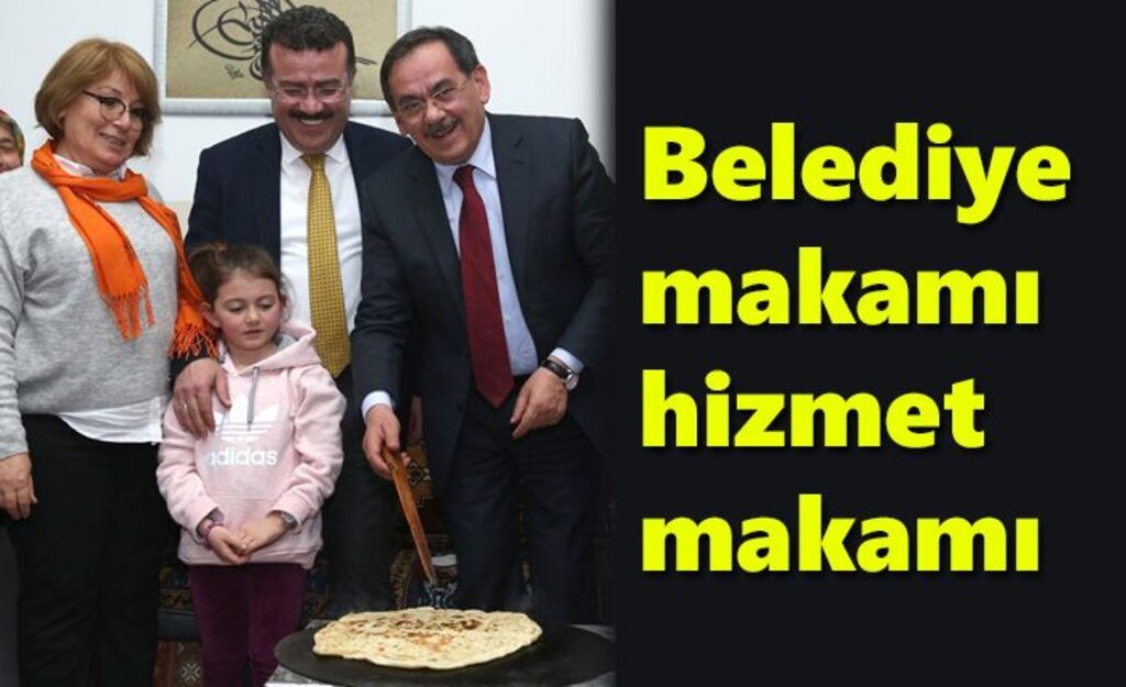 Mustafa Demir: Belediye makamı hizmet makamı