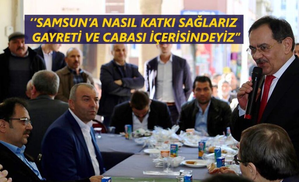 Mustafa Demir'den Samsun için büyük proje