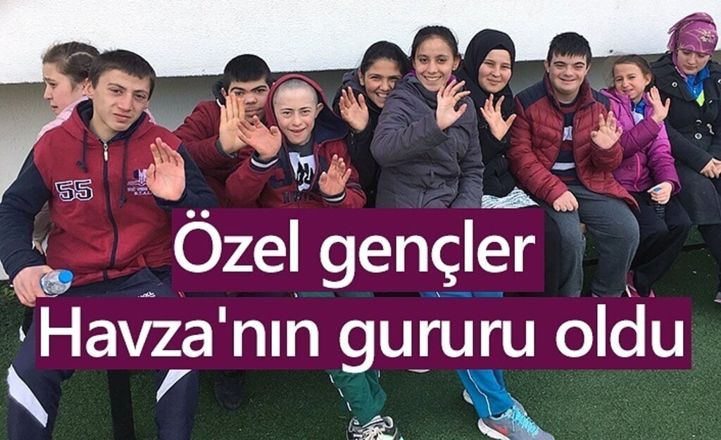 Özel gençler Havza'nın gururu oldu
