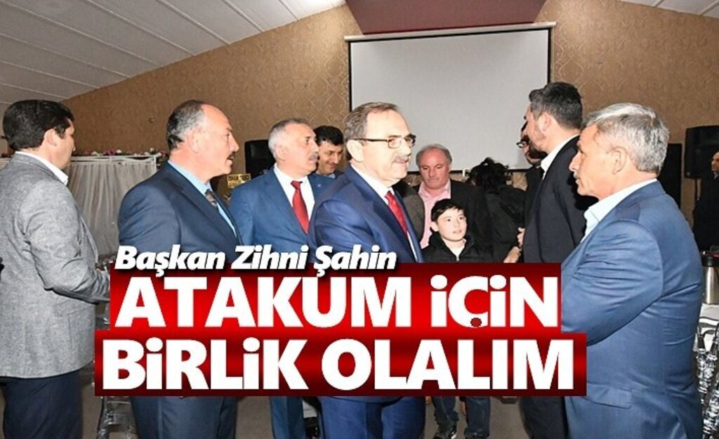 Başkan Şahin, Atakum için birlik olalım
