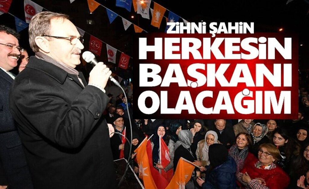 Başkan Şahin, Herkesin Başkanı Olacağım